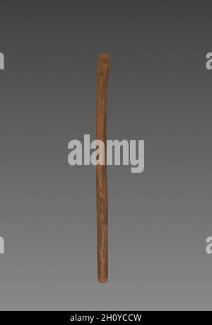 Eine der drei Stücke von einem Pfeil, Erste Intermediate - Mittleres Reich, 2123-1814 v. Chr.. Ägypten, Erste Zwischenzeit - Mittleres Reich, 2123-1814 v. Chr.. Holz; Teil 2: 18.1 cm (7 1/8 in.). Stockfoto