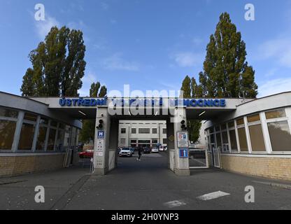 Stresovice, Prag. Oktober 2021. Zentrales Militärkrankenhaus in Stresovice, Prag, Tschechische Republik, 15. Oktober 2021. Kredit: Michal Krumphanzl/CTK Foto/Alamy Live Nachrichten Stockfoto