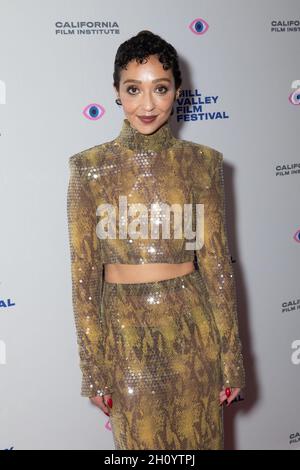 Ruth Negga nimmt an der Vorführung von „Passing“ während des Mill Valley Film Festivals 2021 im Smith Rafael Film Center am 14. Oktober 2021 in San Rafael, Kalifornien, Teil. Foto von Tracie/PictureHappyPhotos/imageSPACE/Sipa USA Stockfoto