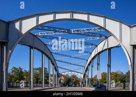 Bilder aus der Landeshauptstadt Magdeburg Stockfoto