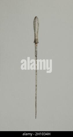 Pfeilspitze, 1700er. Japan, Edo-Zeit (1615-1868). Stahl; insgesamt: 17.8 cm (7 Zoll); Kopf: 4.8 cm (1 7/8 Zoll). Stockfoto