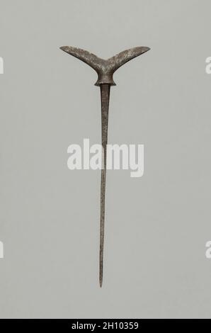 Pfeilspitze, 1700er. Japan, Edo-Zeit (1615-1868). Stahl; insgesamt: 12.2 cm (4 13/16 Zoll); Kopf: 2 cm (13/16 Zoll). Stockfoto