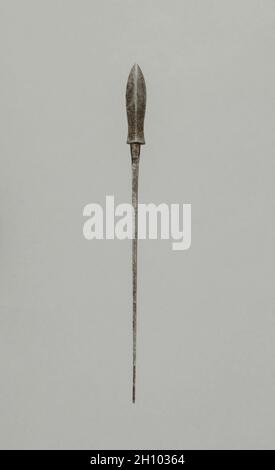 Pfeilspitze, 1700er. Japan, Edo-Zeit (1615-1868). Stahl; insgesamt: 15.2 cm (6 Zoll); Kopf: 3.8 cm (1 1/2 Zoll). Stockfoto