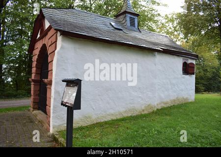 Schutzengelkapelle Aremberg Stockfoto