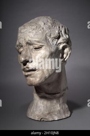 Heroische Leiter Pierre de Wissant, einer der Bürger von Calais, 1886. Auguste Rodin (Französisch, 1840-1917). Gips; gesamt: 85,1 x 61 x 50,8 cm (33 1/2 x 24 x 20 in.). Stockfoto