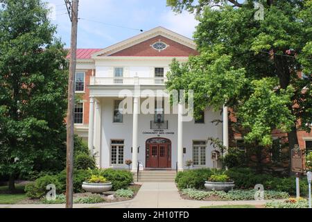 Oxford Community Arts Center, Oxford, Ohio Stockfoto