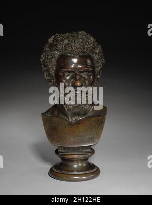 Henri Regnault, 1871. Louis-Ernest Barrias (Französisch, 1841-1905). Bronze; gesamt: 28,3 x 13,2 x 13,4 cm (11 1/8 x 5 3/16 x 5 1/4 in.). Stockfoto