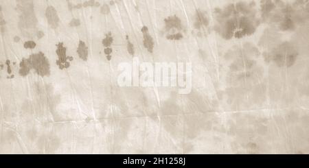 Rosty Tie Dye Shibori. Flecken Aquarell. Stockfoto