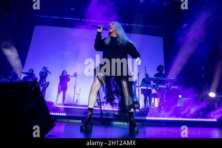 Bournemouth, Großbritannien. Oktober 2021. Ellie Goulding an der O2 Academy, Bournemouth, Großbritannien. 15. Oktober 2021.Quelle: Charlie Raven/Alamy Live News Quelle: Charlie Raven/Alamy Live News Stockfoto