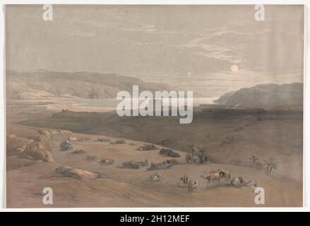 1839. David Roberts (Scottish, 1796-1864). Farblithographie; Stockfoto