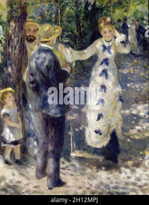 La Balançoire (The Swing) von Pierre-Auguste Renoir Stockfoto