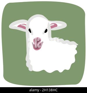 Schaf-Abbildung Stock Vektor