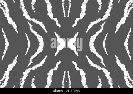 Nahtlose Zebralinien. Abstraktes Tierdesign. Stockfoto