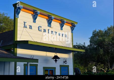 Downtown San Juan Bautista, CA Stockfoto