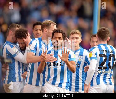 Huddersfield, Großbritannien. 16. Okt 2021. In Huddersfield, Vereinigtes Königreich am 10/16/2021. (Foto von Graham Crowther/News Images/Sipa USA) Quelle: SIPA USA/Alamy Live News Stockfoto