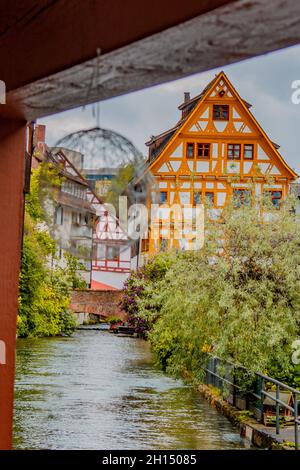 Baden-Württemberg : Fischerviertel Ulm Stockfoto