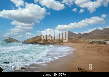 Kund Malir Beach, Makran Küstenstraße Balochistan, Pakistan. Selektiver Fokus Stockfoto