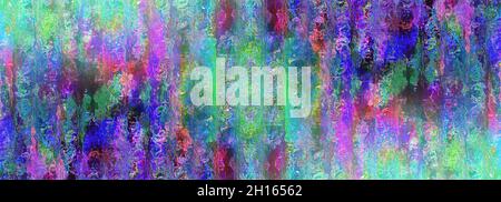 Ein abstraktes Glitch Art Texture Hintergrundbild. Stockfoto