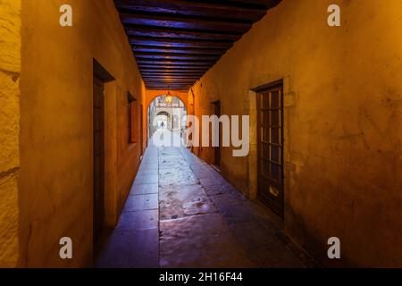 Passage de l'Ancien Hôtel de Ville, Villefranche sur Saone Stockfoto