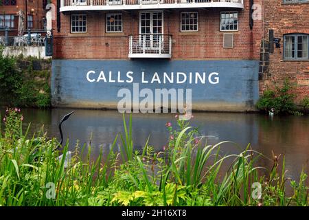 Calls Landing, Leeds. Stockfoto