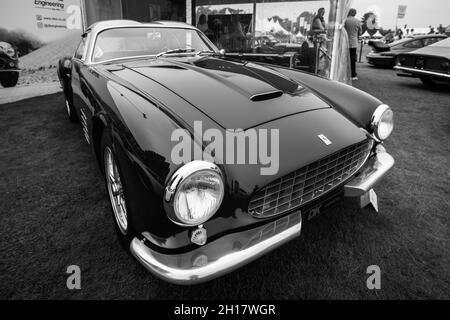 1957 Ferrari 250 GT LWB Berlinetta von Zagato, ausgestellt auf dem Concours d’Elegance, der am 5. September 2021 im Schloss Blenheim stattfand Stockfoto