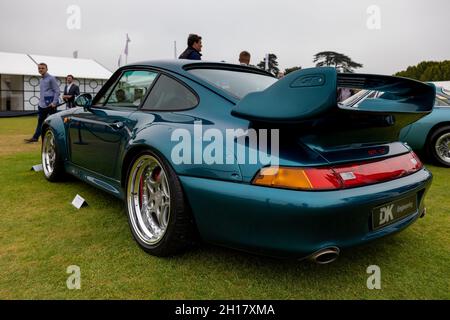 DK Engineering - Porsche 911 (993) GT auf dem Concours d'Elegance am 5. September 2021 im Blenheim Palace zu sehen Stockfoto