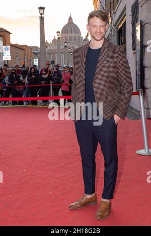 Nikolay Moss besucht den roten Teppich des Films 'Time is Up' während des 16. Rome Film Fest 2021 am 16. Oktober 2021 in Rom (Foto von Matteo Nardone / Pacific Press/Sipa USA) Stockfoto