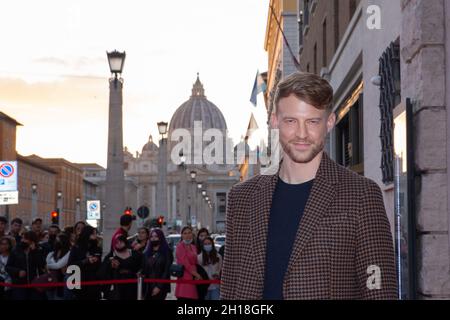 Nikolay Moss besucht den roten Teppich des Films 'Time is Up' während des 16. Rome Film Fest 2021 am 16. Oktober 2021 in Rom (Foto von Matteo Nardone / Pacific Press/Sipa USA) Stockfoto