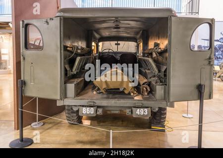 Ein war war II Dodge WC-54 3/4 Tonnen 4x4 Krankenwagen. Es war der am häufigsten verwendete Krankenwagen von U.S.military Streitkräften im Zweiten Weltkrieg. Stockfoto