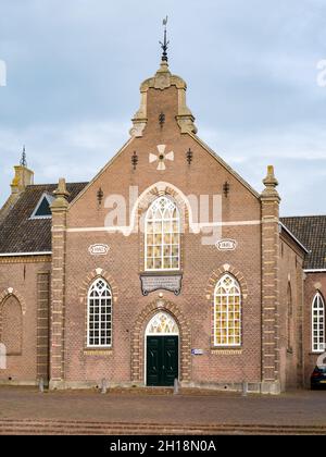 Ehemalige Noorderkerk Kirche, Theater in der Stadt Sneek, Snits, Friesland, Niederlande Stockfoto