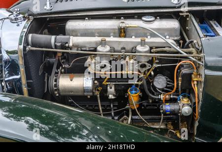 Teilnehmer am Concours of Elegance 2021 in Hampton Court Place Stockfoto