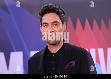 London, Großbritannien. 17. Oktober 2021. Alex Hassel kommt zur Premiere der Tragödie von Macbeth in der Royal Festival Hall in London während des BFI London Film Festival. Bilddatum: Sonntag, 17. Oktober 2021. Bildnachweis sollte lauten: Matt Crossick/Empics/Alamy Live News Stockfoto