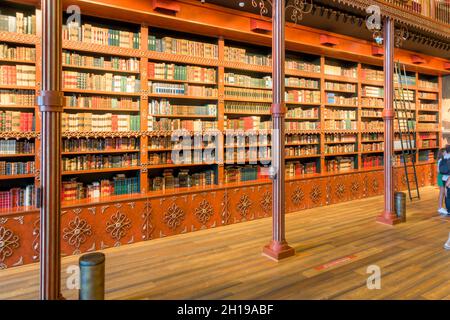 Gebäude der Casa Portuguesa do Pastel de Bacalhau, Kabeljaufaus, Gaia, Porto, Portugal. Stockfoto