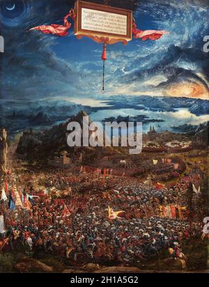 Die Schlacht von Issus von Albrecht Altdorfer Stockfoto