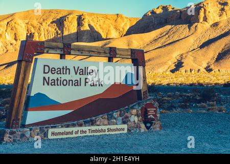 Death Valley Nationalpark, Kalifornien, USA Stockfoto
