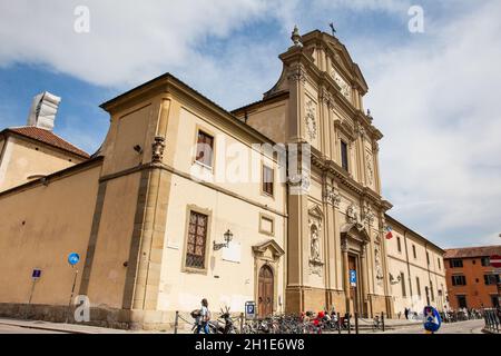 Florenz, Italien - April, 2018: National Museum von San Marco in der monumentalen Abschnitt der mittelalterlichen Dominikanischen friary zu Saint Mark gewidmet untergebracht Stockfoto