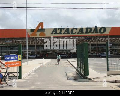Eunapolis, bahia / brasilien - 24. märz 2010: Fassade des Atacadao-Geschäfts in der Stadt Eunapolis. *** Ortsüberschrift *** Stockfoto