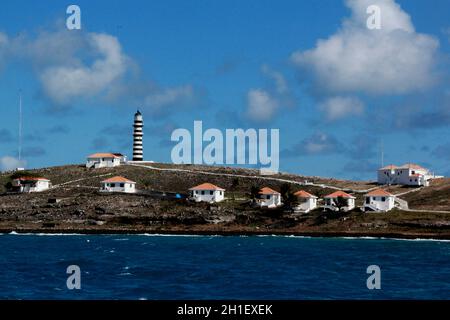 caravelas, bahia / brasilien - 22. oktober 2012: Blick auf die Insel im Marinepark Abrolhos im Süden Bahia. *** Ortsüberschrift *** Stockfoto