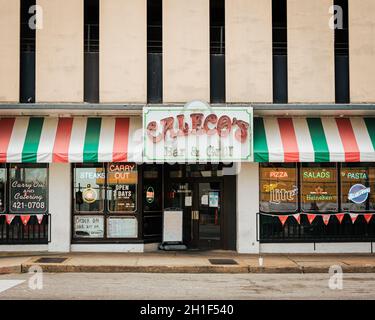 Calecos Bar & Grill, in der Innenstadt von St. Louis, Missouri Stockfoto