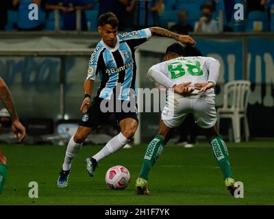 RS - Porto Alegro - 10/17/2021 - BRASILIANISCHER A 2021 - GREMIO X YOUTH - Ferreirinha Gremio Spieler bei einem Spiel gegen Juventude im Stadion Arena do Gremio um die brasilianische A 2021 Meisterschaft. Foto: Maxi Franzoi/AGIF/Sipa USA Stockfoto