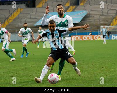 RS - Porto Alegro - 10/17/2021 - BRASILIANISCHER A 2021 - GREMIO X JUGEND - Alisson Gremio Spieler während eines Spiels gegen Juventude im Stadion Arena do Gremio für die brasilianische A 2021 Meisterschaft. Foto: Maxi Franzoi/AGIF/Sipa USA Stockfoto