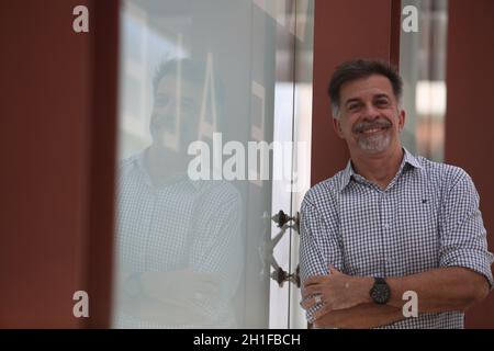 salvador, bahia / brasilien - 11. oktober 2017: Fernando Guerreiro, Theaterregisseur, wird im Gregório de Matos Theater in Salvador zu sehen sein. *** Lokal Stockfoto