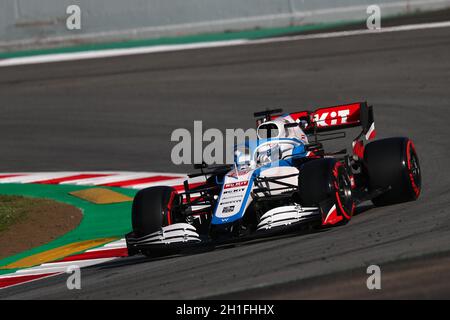 Barcelona, Spanien. Februar 2020. Formel-1-Test vor der Saison. Nichola Latifi - ROKIT Williams Racing FW42 auf der Strecke Stockfoto