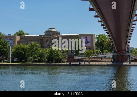 Das Kunstmuseum Städel Museum, Frankfurt am Main, Deutschland Stockfoto