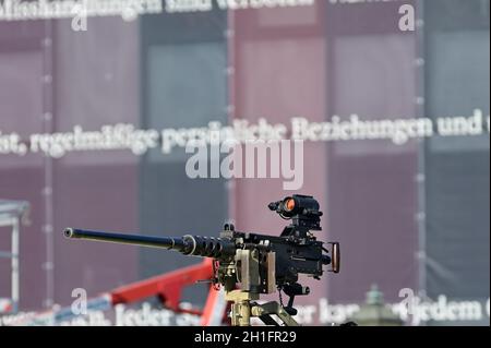 Wien, Österreich. 18. Okt. 2021. Pressekonferenz zu den Militärfeiern der Streitkräfte anlässlich des Nationalfeiertags 2021 auf dem Heldenplatz in Wien Stockfoto