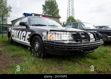 BERLIN, 27. APRIL 2019: Special car Ford Crown Victoria Police Interceptor P71, 2004 Stockfoto