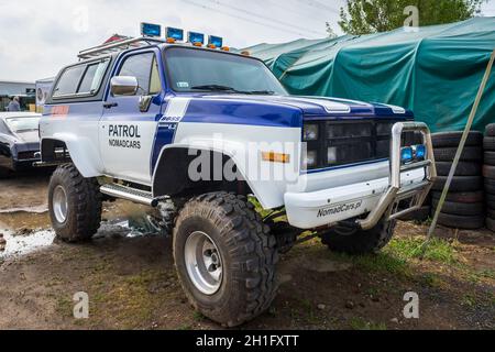 BERLIN, 27. APRIL 2019: Full-Size SUV Chevrolet K5 Blazer, 1987 Stockfoto