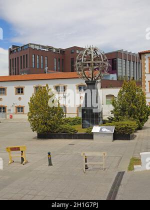 Athen, Griechenland - 02. Mai 2015: Industrielles Museum für Gaslichtskulpturen in Athen, Griechenland. Stockfoto