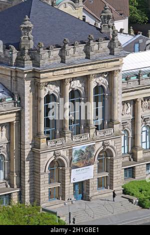 Hannover, 03. Mai 2011: Gebäude des Niedersächsischen Landesmuseums in Hannover. Stockfoto