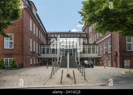 Bernhard-Nocht-Institut für Tropenmedizin in St. Pauli, Hamburg, Deutschland Stockfoto